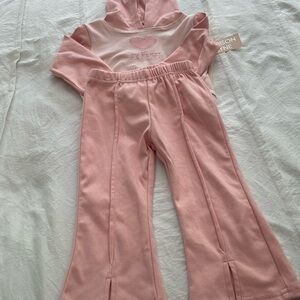 Madison Layne Blush Pink Hoodie Set